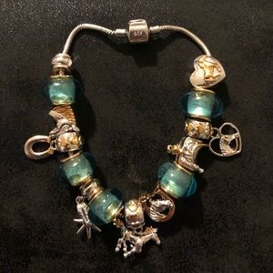 Horse inspired charm bracelet